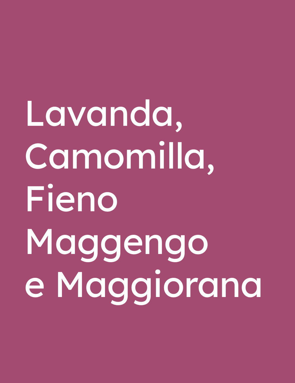 Profumo Fiori di Campagna